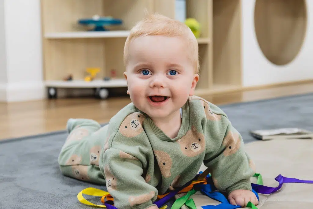 Child playing at Frankston childcare and long day care centre. Kindergarten play-based learning